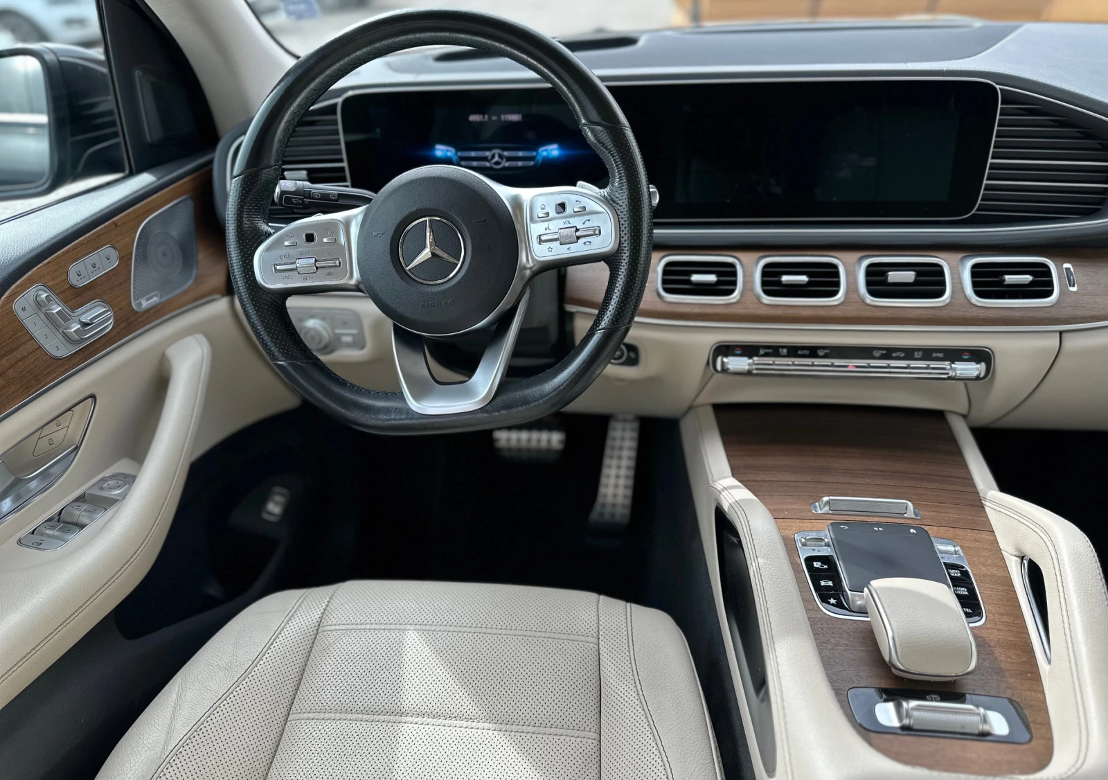Mercedes-Benz GLS 400 d AMG /360* / pano / 22 / Burmester | Mobile.bg   14