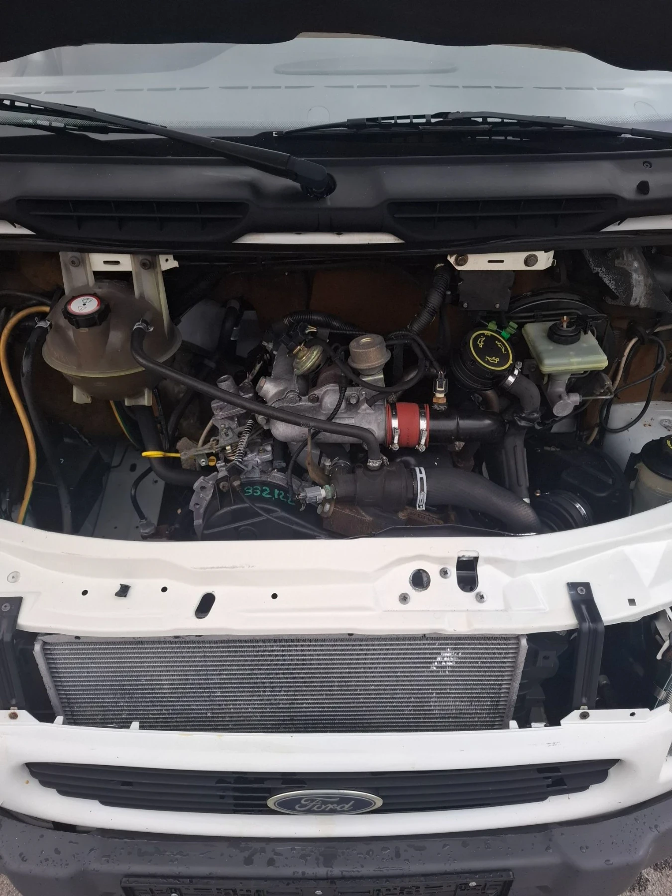 Ford Transit 2.5TD 100к.с 3странен САМОСВАЛ , снимка 11 - Бусове и автобуси - 56660372