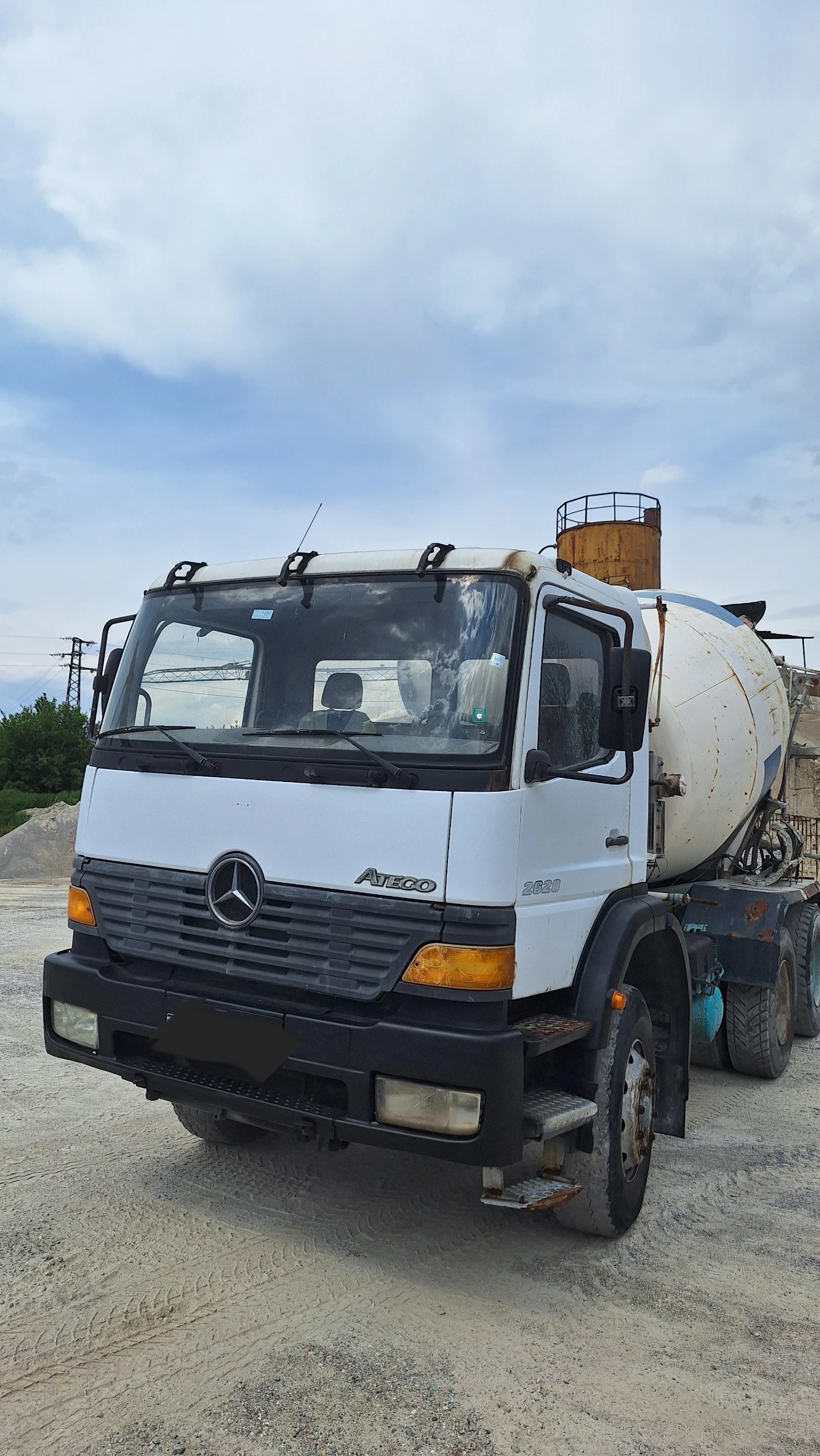 Бетон миксер Mercedes ATEGO, снимка 2 - Индустриална техника - 54365810