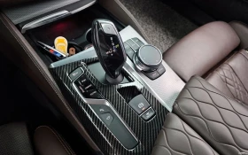 BMW 550 M550D * ОБДУХВАНЕ * 360 КАМЕРА * HUD * 360 * B&W *, снимка 9