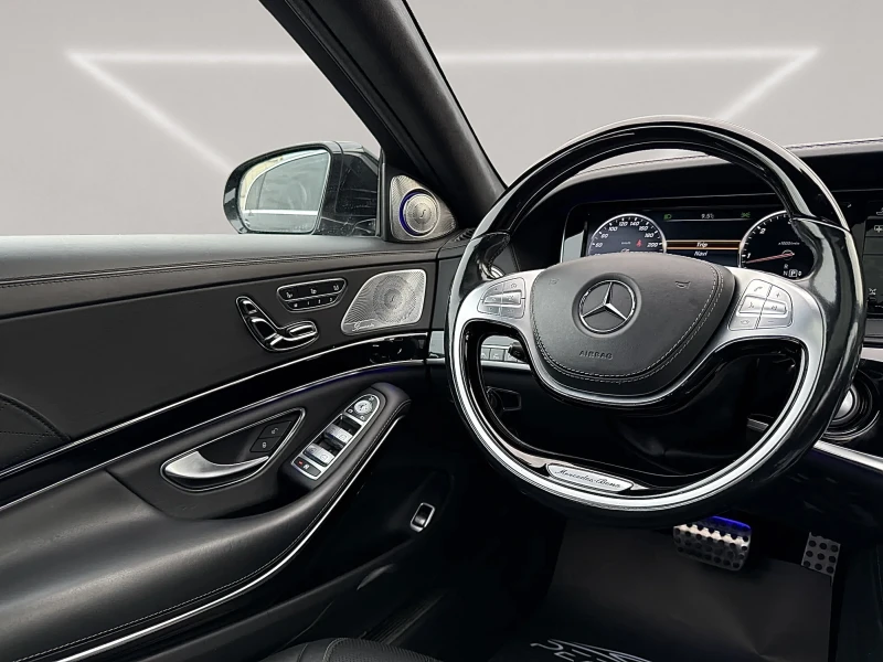 Mercedes-Benz S 350 LONG#4x4#DISTRONIK#PODGREV#OBDUH#BURMASTER#360VIEW, снимка 12 - Автомобили и джипове - 49936373