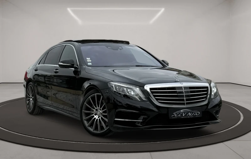 Mercedes-Benz S 350 LONG#4x4#DISTRONIK#PODGREV#OBDUH#BURMASTER#360VIEW, снимка 3 - Автомобили и джипове - 49936373