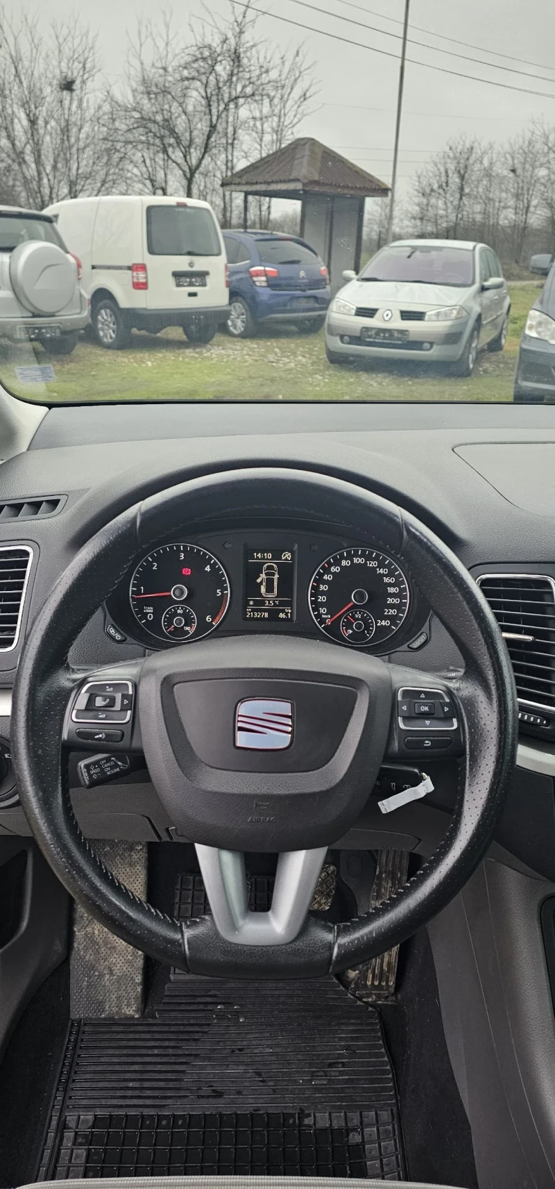 Seat Alhambra 2.0TDI 140K 6SK, снимка 10 - Автомобили и джипове - 53473652