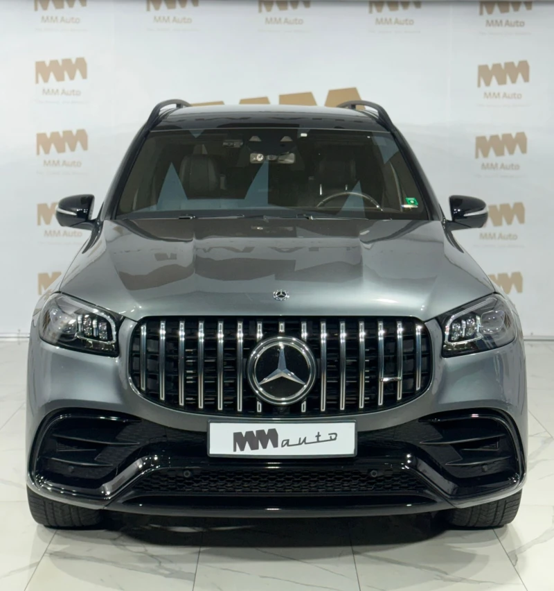 Mercedes-Benz GLS 63 AMG 4M plus HUD High end carbon монитори панорама, снимка 4 - Автомобили и джипове - 46987771