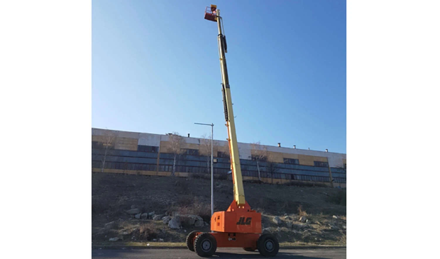 Автовишка Друга марка JLG 120HX  4х4х4, снимка 5 - Индустриална техника - 53708381