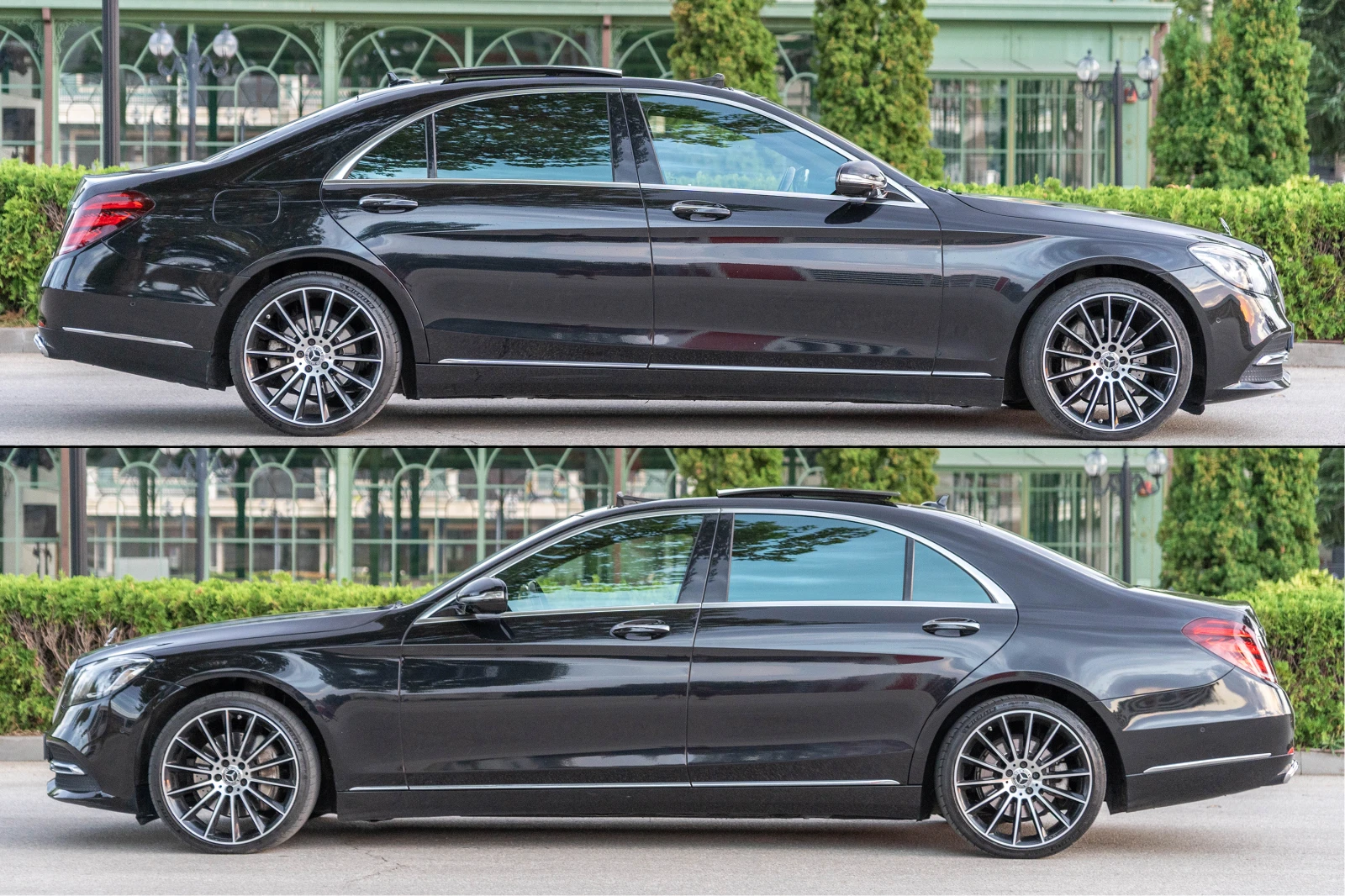 Mercedes-Benz S 350 Long Burmster TV панорама Distronic хладилник286кс - изображение 4