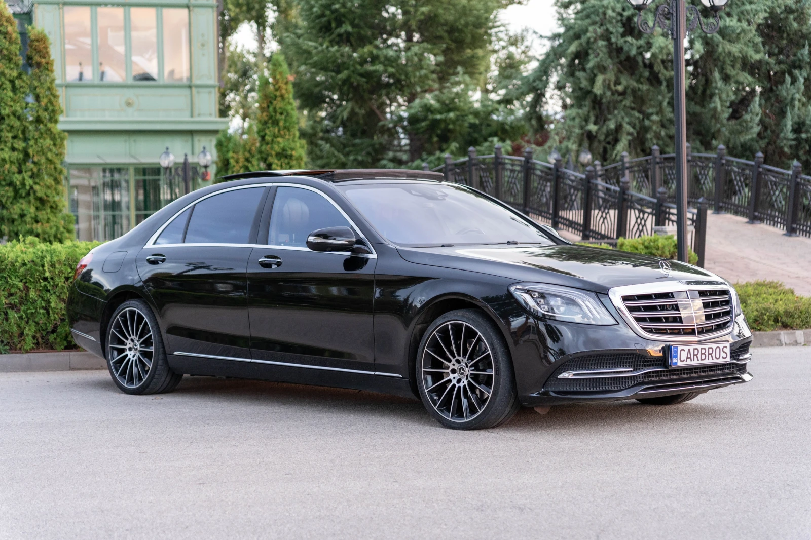 Mercedes-Benz S 350 Long Burmster TV панорама Distronic хладилник286кс - [1] 