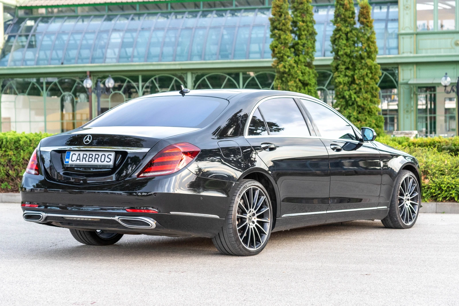 Mercedes-Benz S 350 Long Burmster TV панорама Distronic хладилник286кс - изображение 7