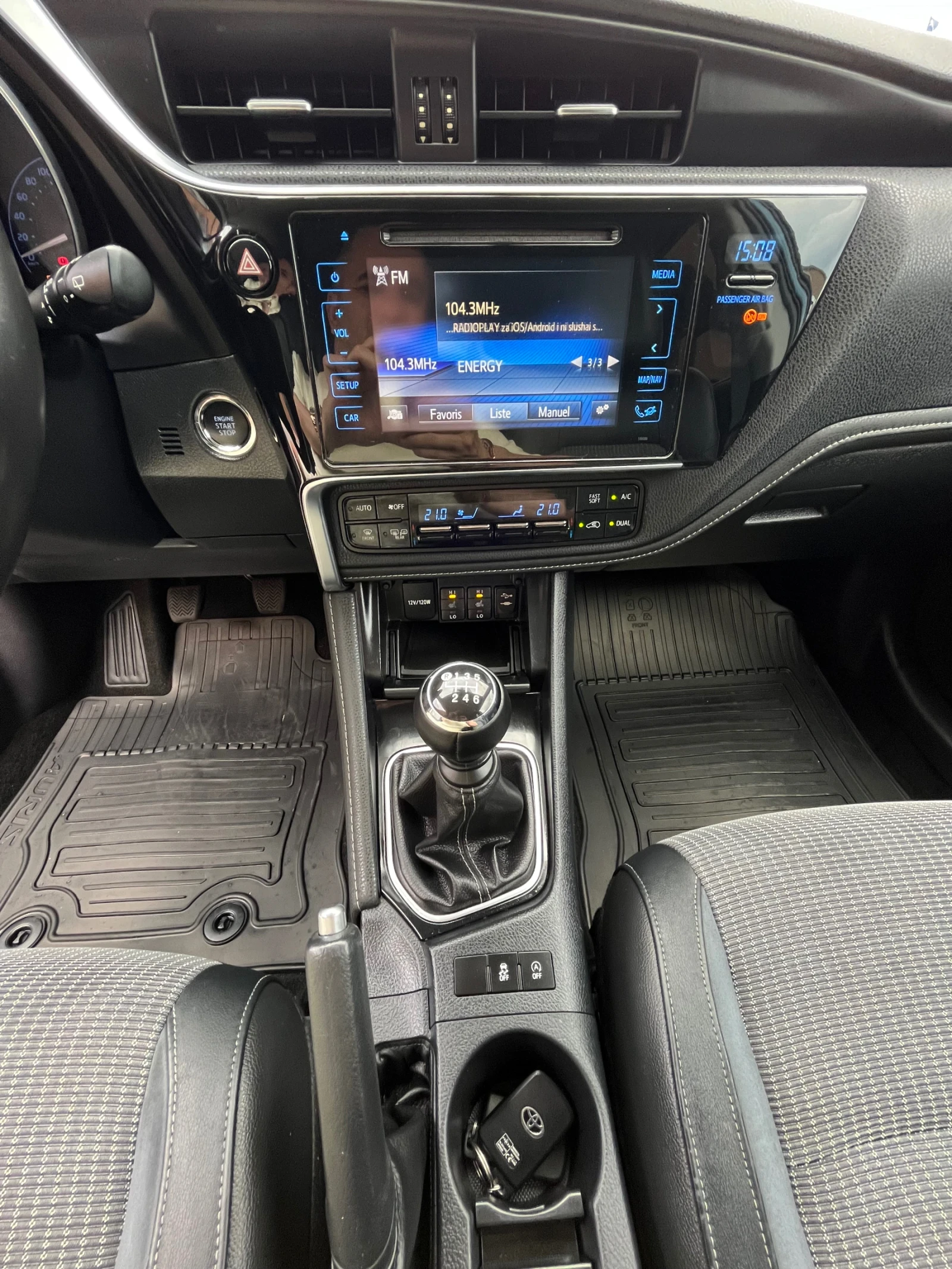 Toyota Auris 1.6-D4D-112k.c.;Keyless;ПОДГРЕВ;FACELIFT;КАМЕРА - изображение 8