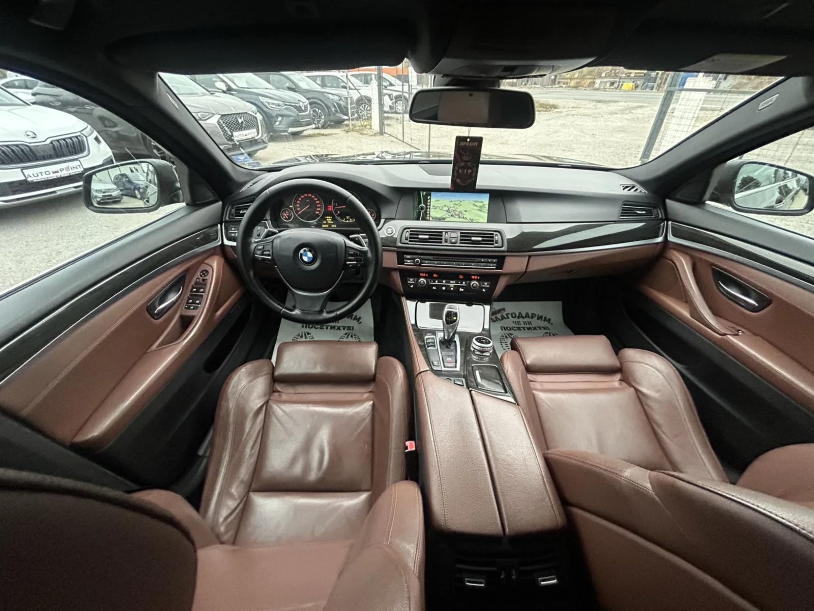 BMW 530 REIHE * XENON * NAVI * PANORAMA * HEAD UP *  | Mobile.bg   8