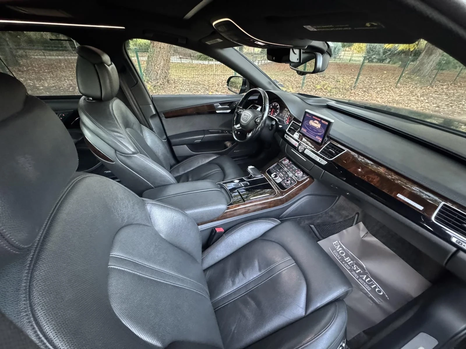 Audi A8 3.0i* QUATTRO* PANO* MATRIX, снимка 12 - Автомобили и джипове - 56640543