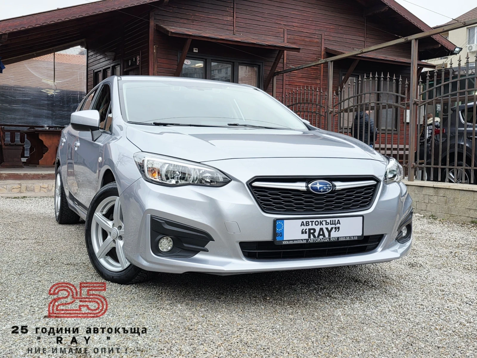 Subaru Impreza 4X4/DISTRONIC/LINE-ASSIST/РЕАЛНИ КИЛОМЕТРИ/ИТАЛИЯ/