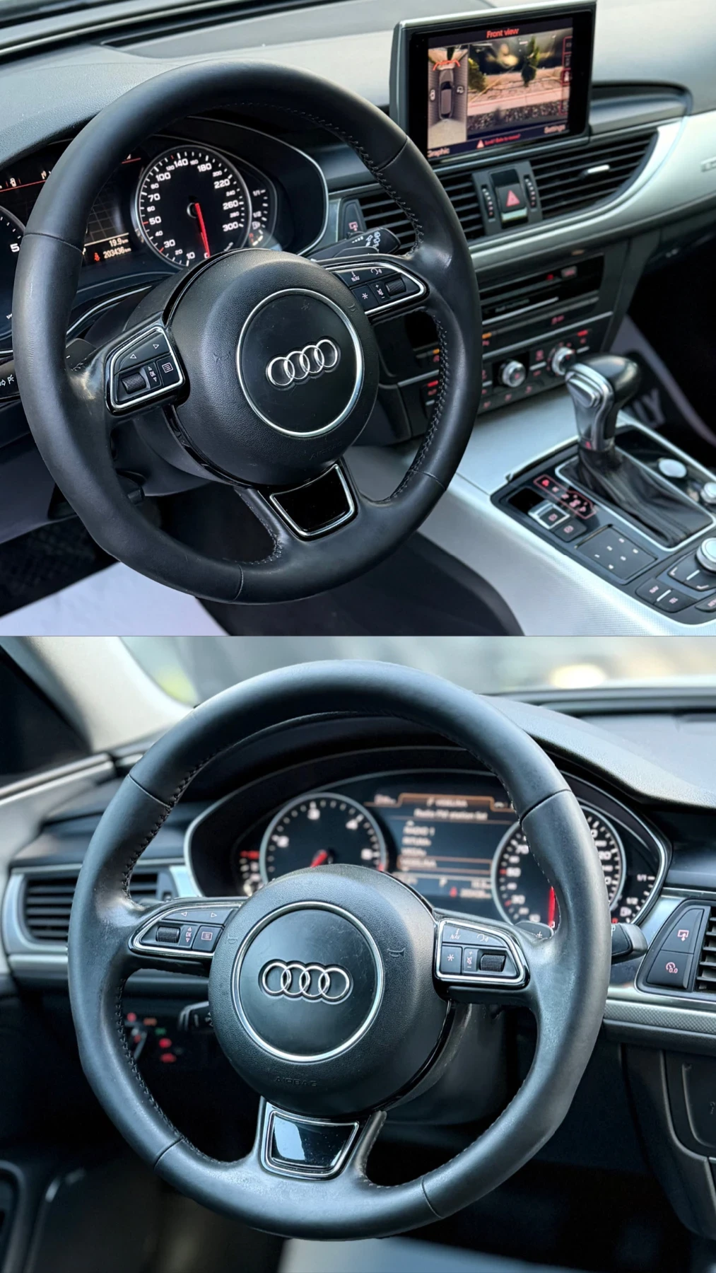 Audi A6 3.0BI-TDI| 313HP| QUATTRO| S-LINE| 360| ЛИЗИНГ, снимка 12 - Автомобили и джипове - 54556437