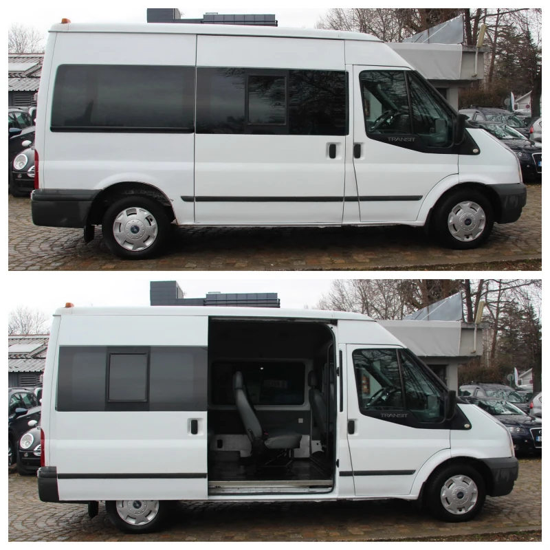 Ford Transit 2.2 CDTI   8+ 1 МЕСТА  НОВ ВНОС, снимка 4 - Бусове и автобуси - 53201298