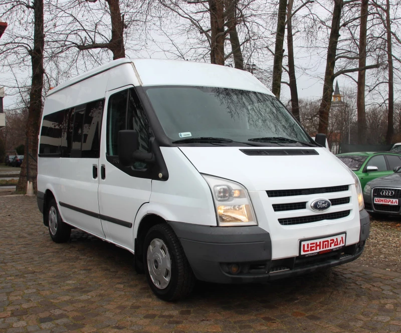 Ford Transit 2.2 CDTI   8+ 1 МЕСТА  НОВ ВНОС, снимка 3 - Бусове и автобуси - 53201298