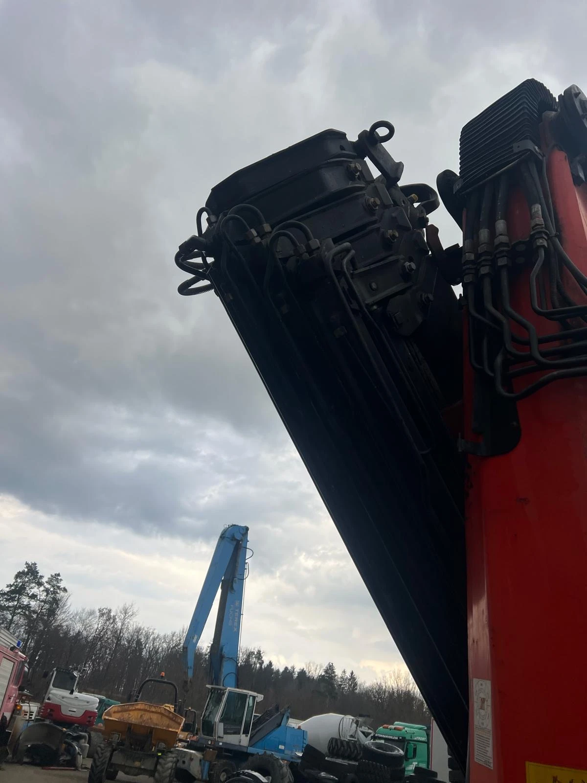 Volvo Fm Кран-16 м. 6х4-Буге, Внос, , , , снимка 7 - Камиони - 53831194