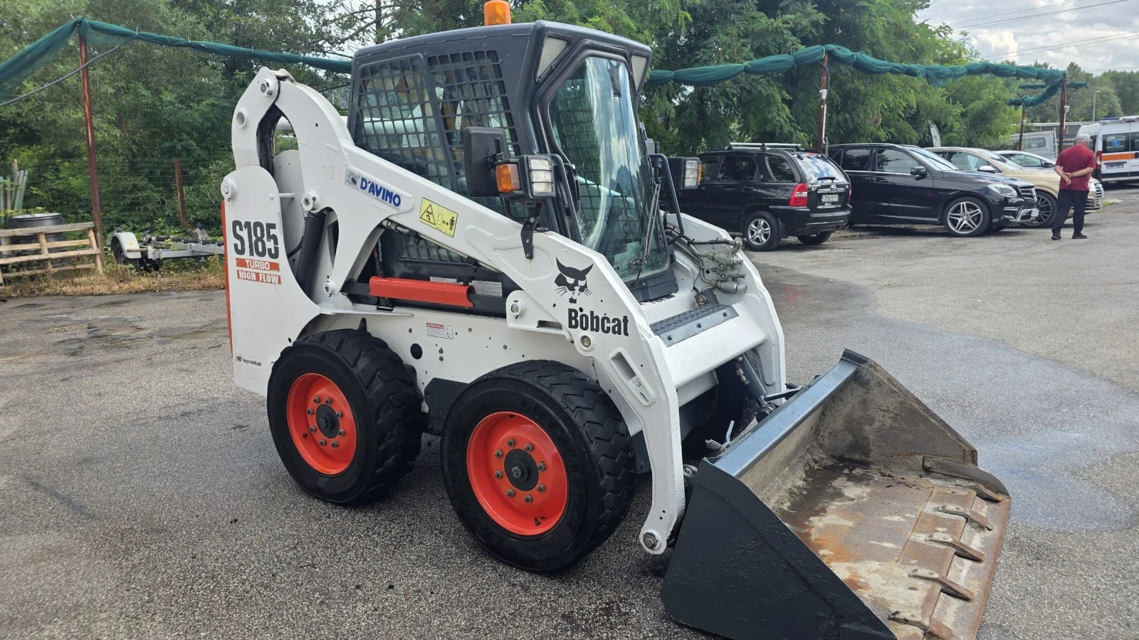 Мини челни товарачи Bobcat S185 Turbo high flow, снимка 8 - Индустриална техника - 55400546