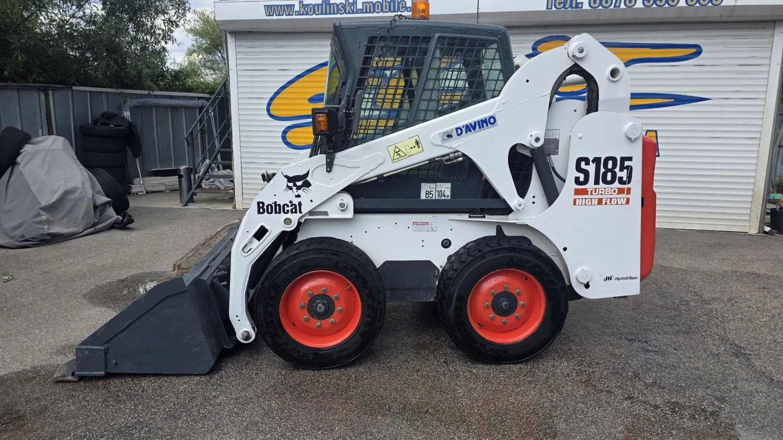 Мини челни товарачи Bobcat S185 Turbo high flow, снимка 3 - Индустриална техника - 55400546