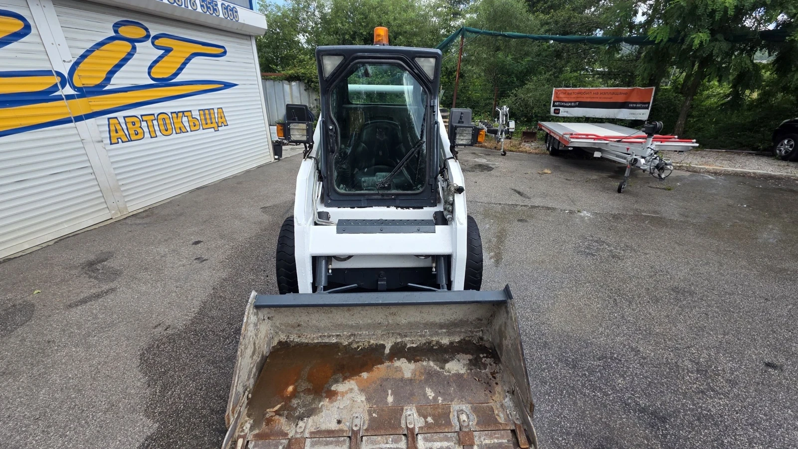 Мини челни товарачи Bobcat S185 Turbo high flow, снимка 9 - Индустриална техника - 55400546