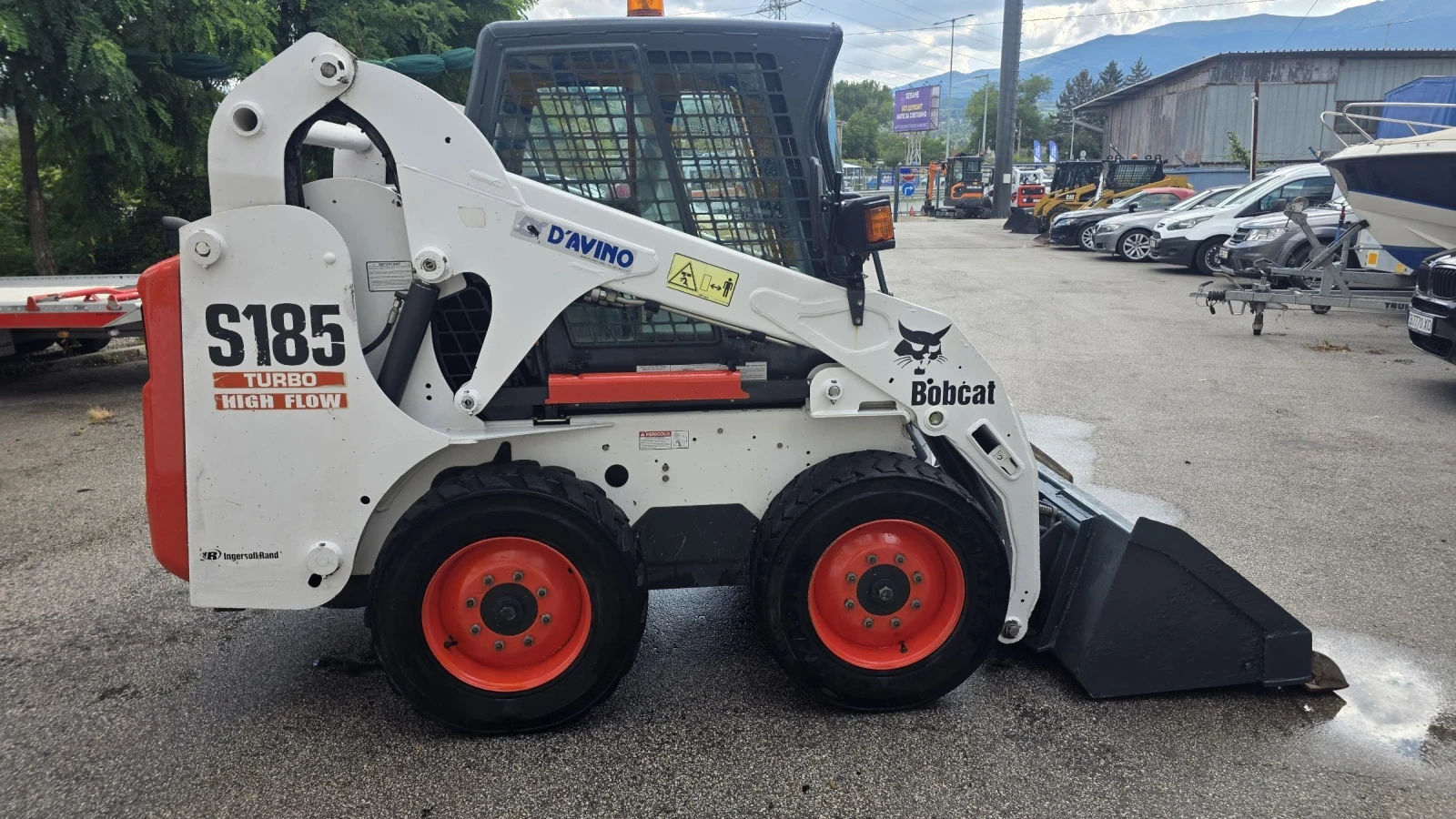 Мини челни товарачи Bobcat S185 Turbo high flow, снимка 7 - Индустриална техника - 55400546