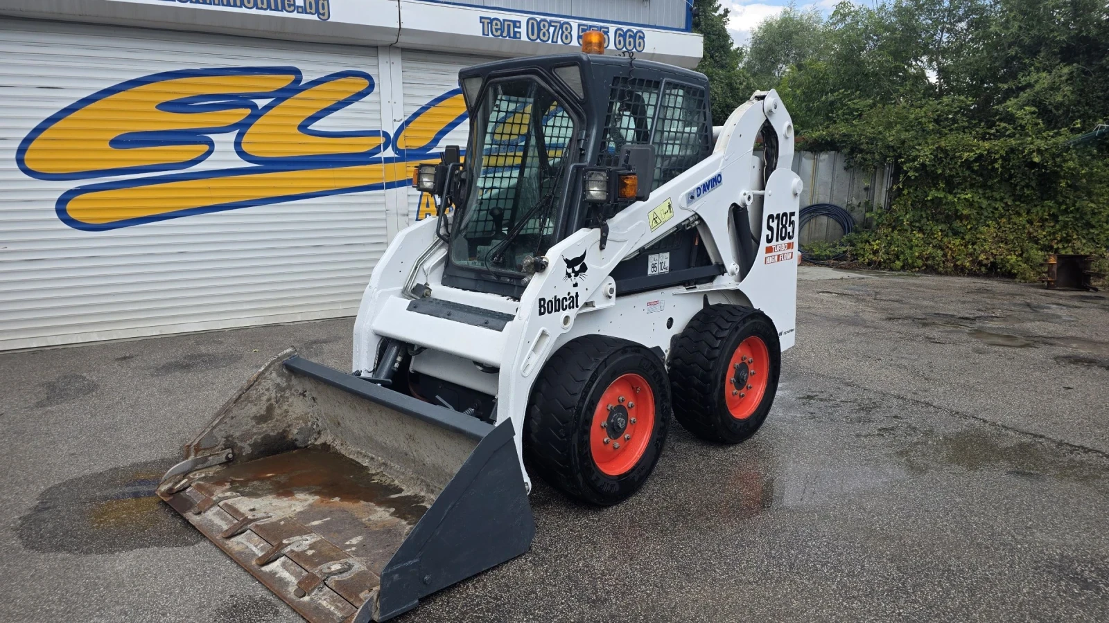 Мини челни товарачи Bobcat S185 Turbo high flow, снимка 2 - Индустриална техника - 55400546