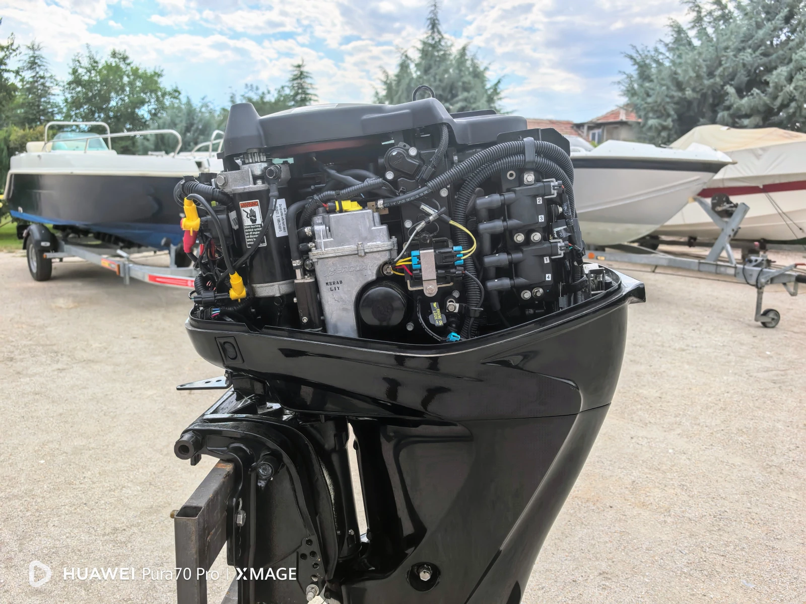 Извънбордов двигател Mercury F40 Elpt Efi - изображение 7