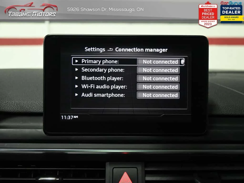 Audi A5 * CARFAX * ЦЕНА ДО БГ, снимка 16 - Автомобили и джипове - 54752581