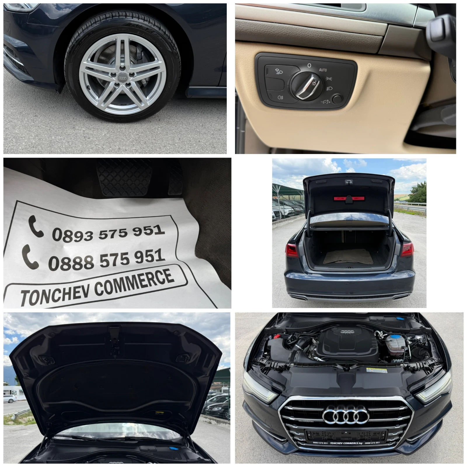 Audi A6 2.0-TDI-quattro-S-line+ + + COMPETITION-182.000km, снимка 17 - Автомобили и джипове - 54972274