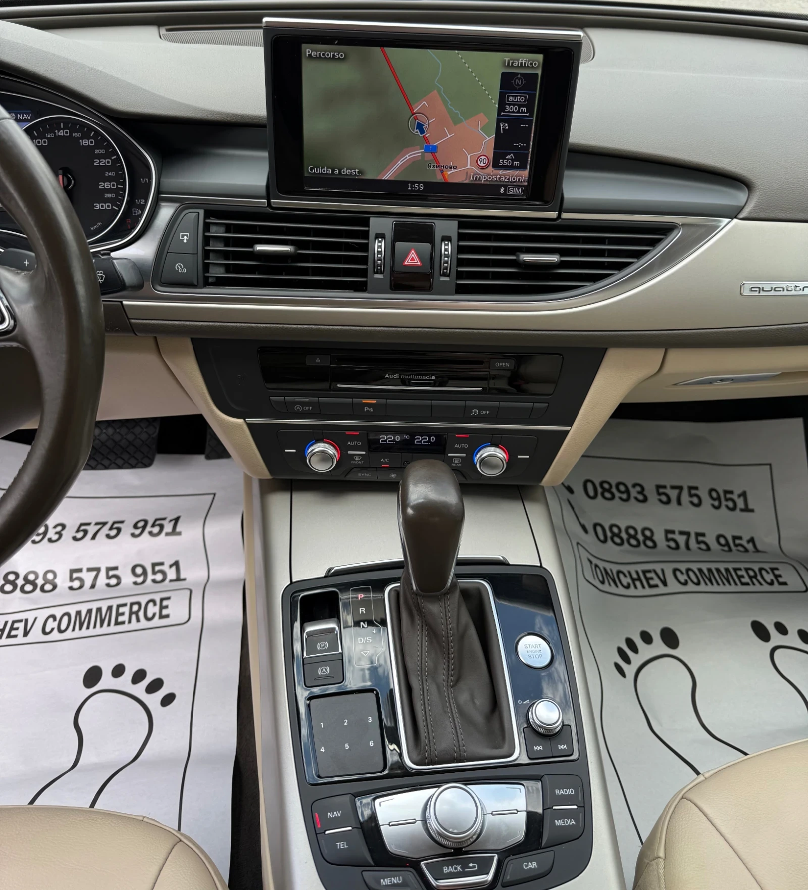 Audi A6 2.0-TDI-quattro-S-line+ + + COMPETITION-182.000km, снимка 9 - Автомобили и джипове - 54972274