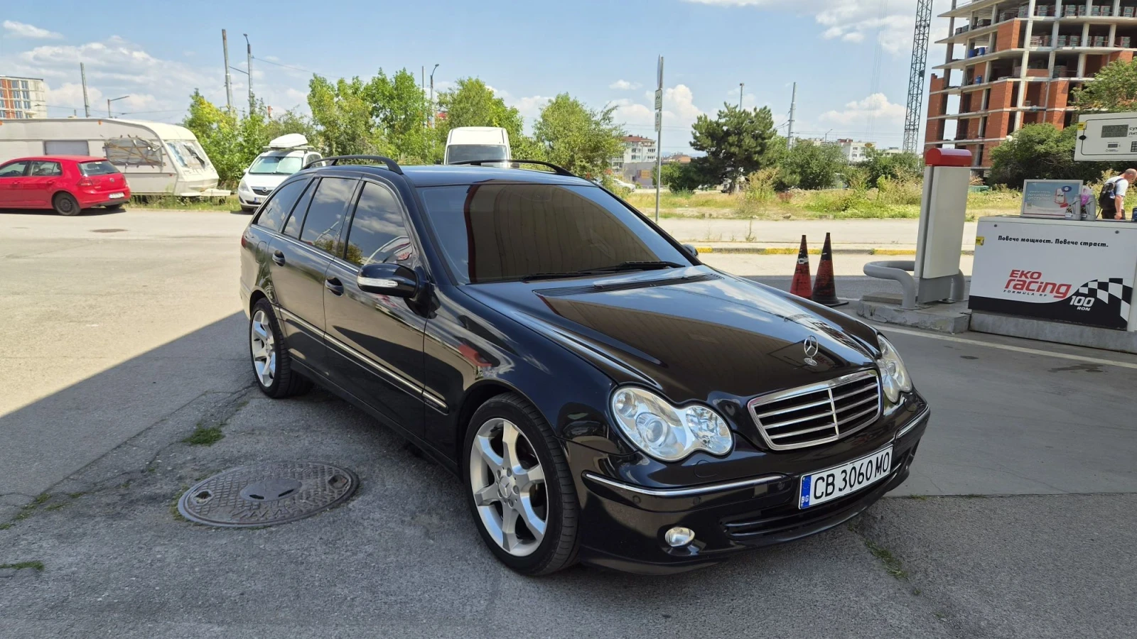Mercedes-Benz C 230 2, 5 Бензин-Газ , снимка 14 - Автомобили и джипове - 54986247