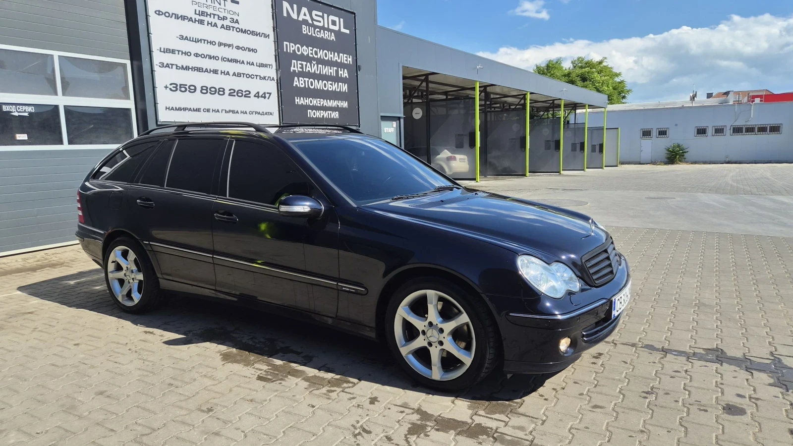 Mercedes-Benz C 230 2, 5 Бензин-Газ , снимка 7 - Автомобили и джипове - 54986247
