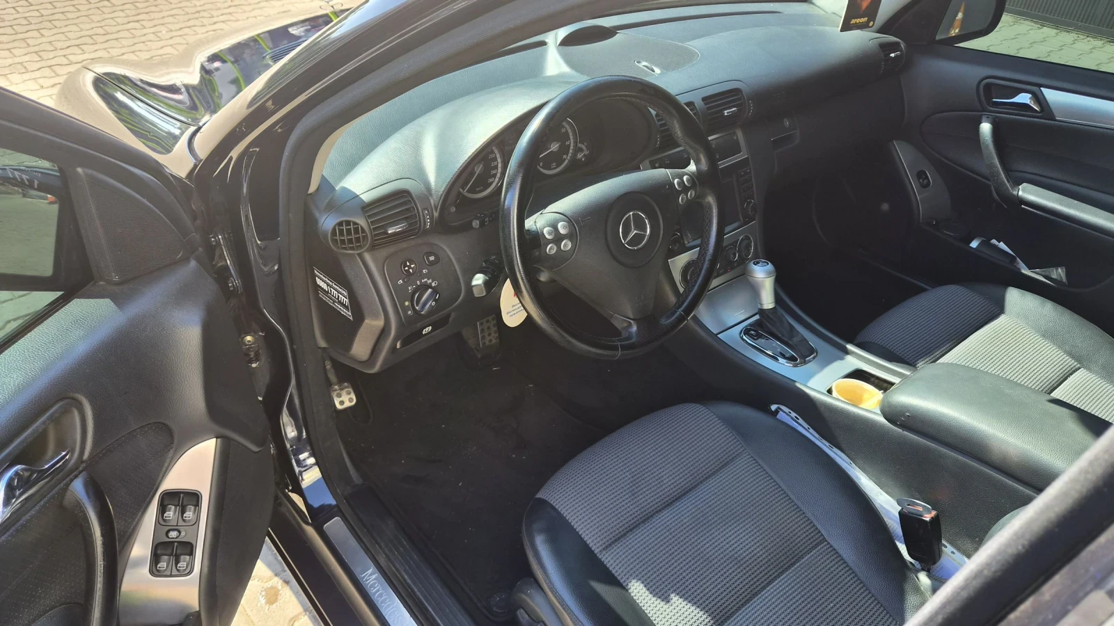 Mercedes-Benz C 230 2, 5 Бензин-Газ , снимка 8 - Автомобили и джипове - 54986247