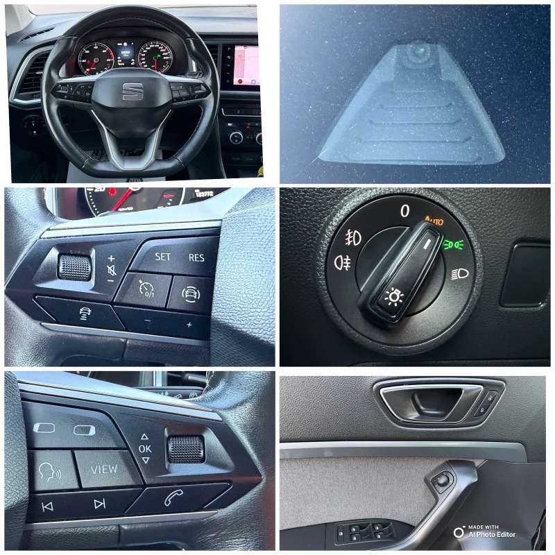 Seat Ateca 2.0 AVT LED FACE, снимка 12 - Автомобили и джипове - 52805133