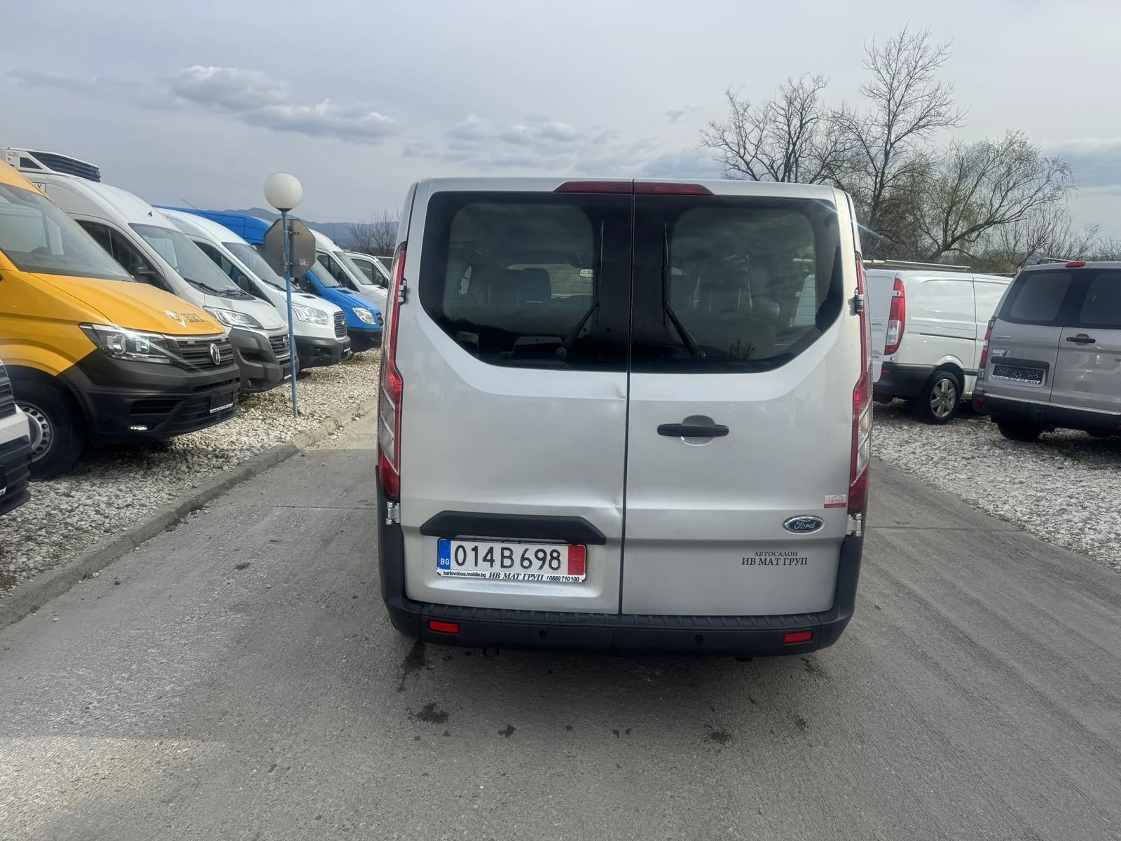 Ford Transit Custom LONG, 9местен, KLIMA, снимка 4 - Бусове и автобуси - 53915439