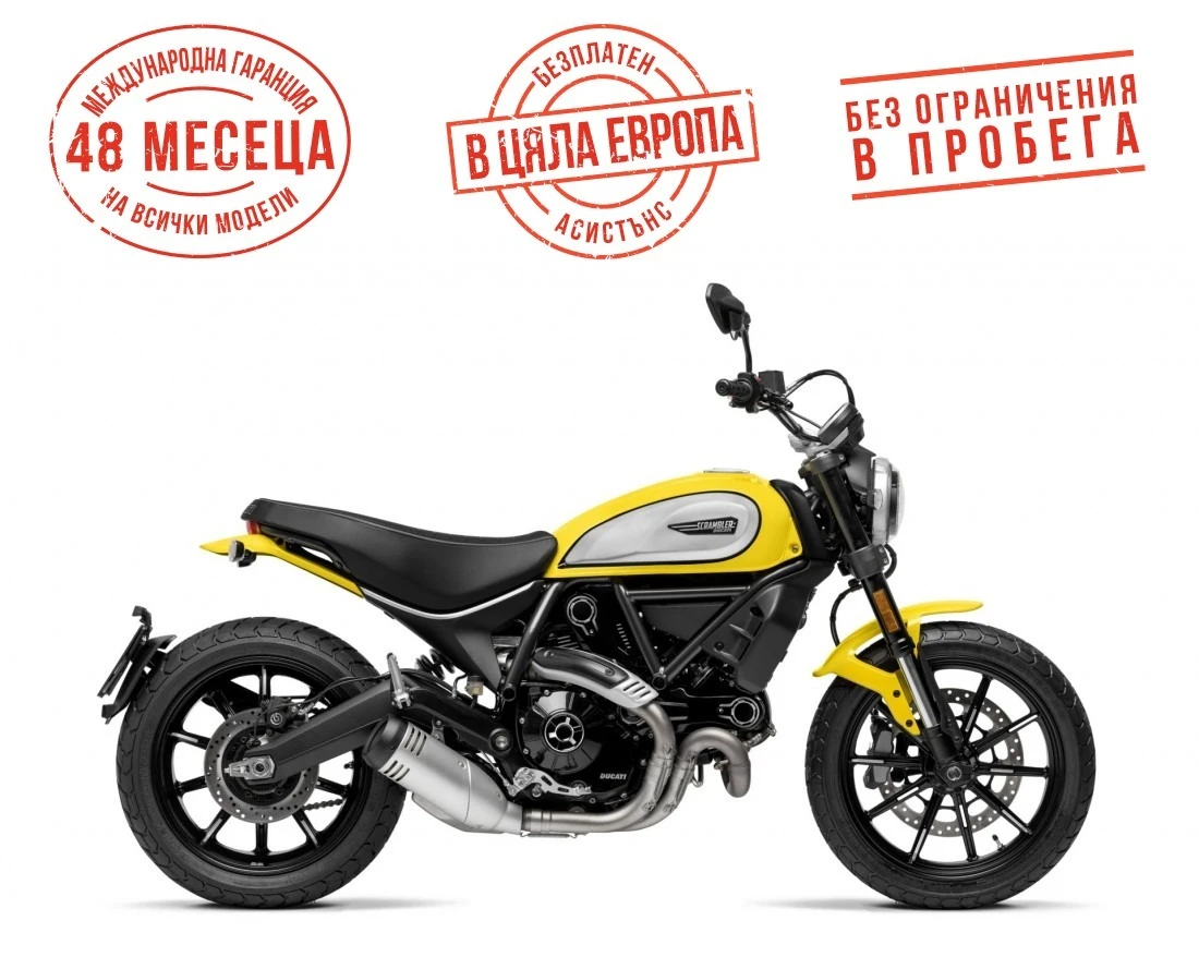 Ducati Ducati Scrambler ICON RED, YELLOW, BLACK | Mobile.bg   1