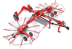 Сенообръщачка Друга марка двуроторен, снимка 1