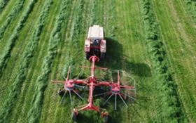 Сенообръщачка Друга марка двуроторен, снимка 3