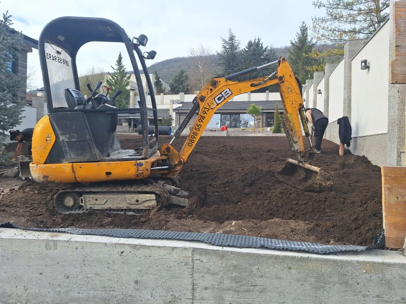 Багер JCB 8014, снимка 7 - Индустриална техника - 53347432