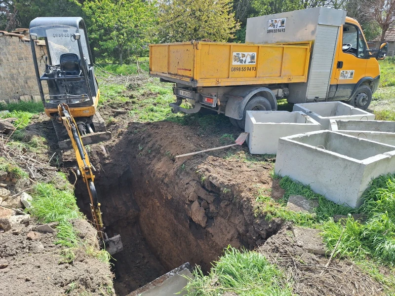 Багер JCB 8014, снимка 5 - Индустриална техника - 53347432