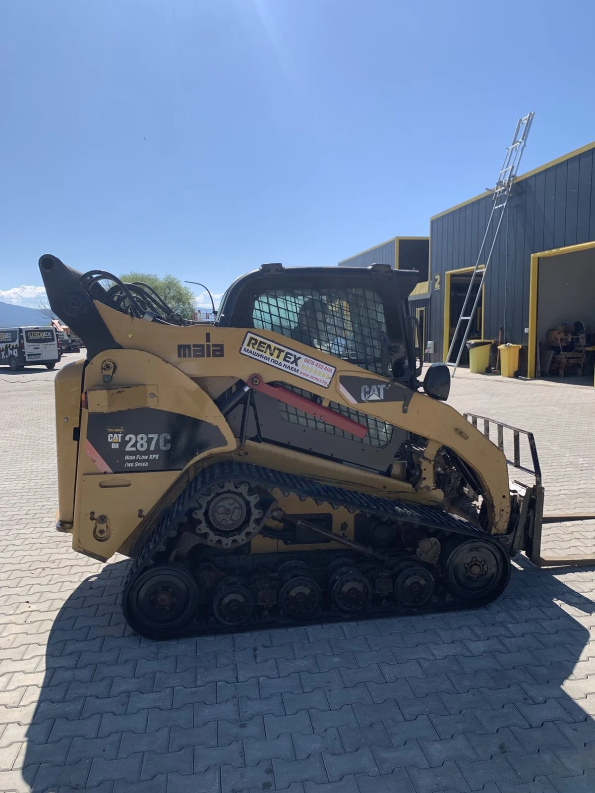 Мини челни товарачи Cat 287 С, снимка 2 - Индустриална техника - 54863898