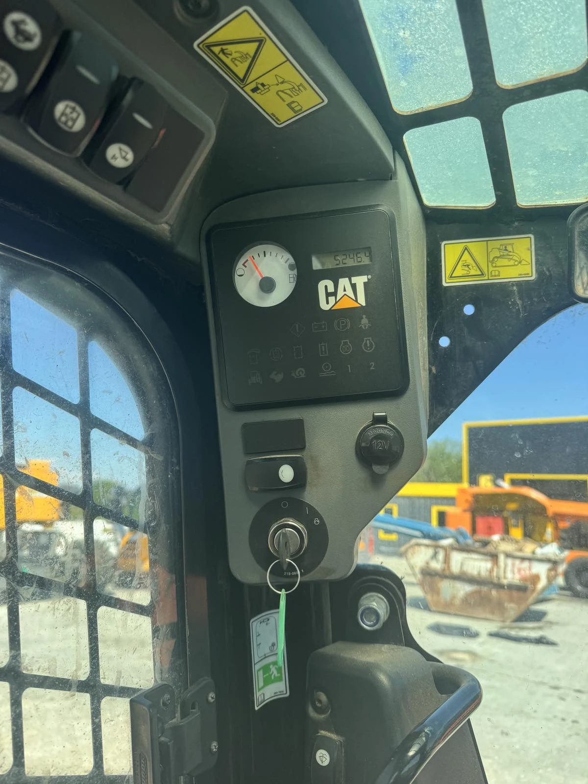 Мини челни товарачи Cat 287 С, снимка 15 - Индустриална техника - 54863898