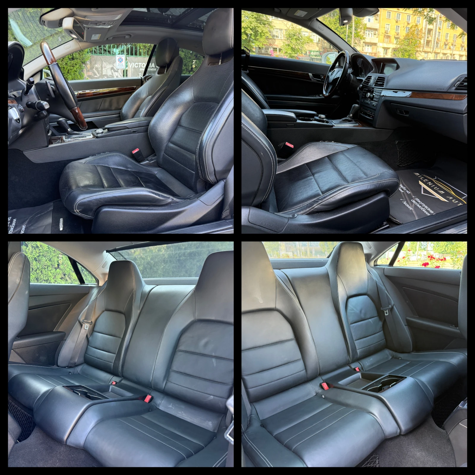 Mercedes-Benz E 500 6 МЕСЕЦА ГАРАНЦИЯ/388к.с. AMG Pack/Газов инжекцион, снимка 9 - Автомобили и джипове - 54747042