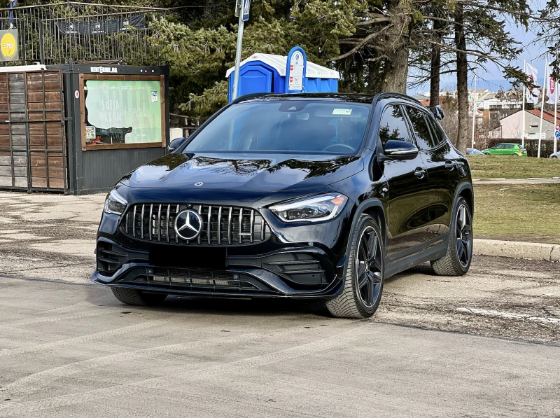 Mercedes-Benz GLA 45 AMG 4M+ Aerodynamic Pack Burmester, снимка 1 - Автомобили и джипове - 48566378