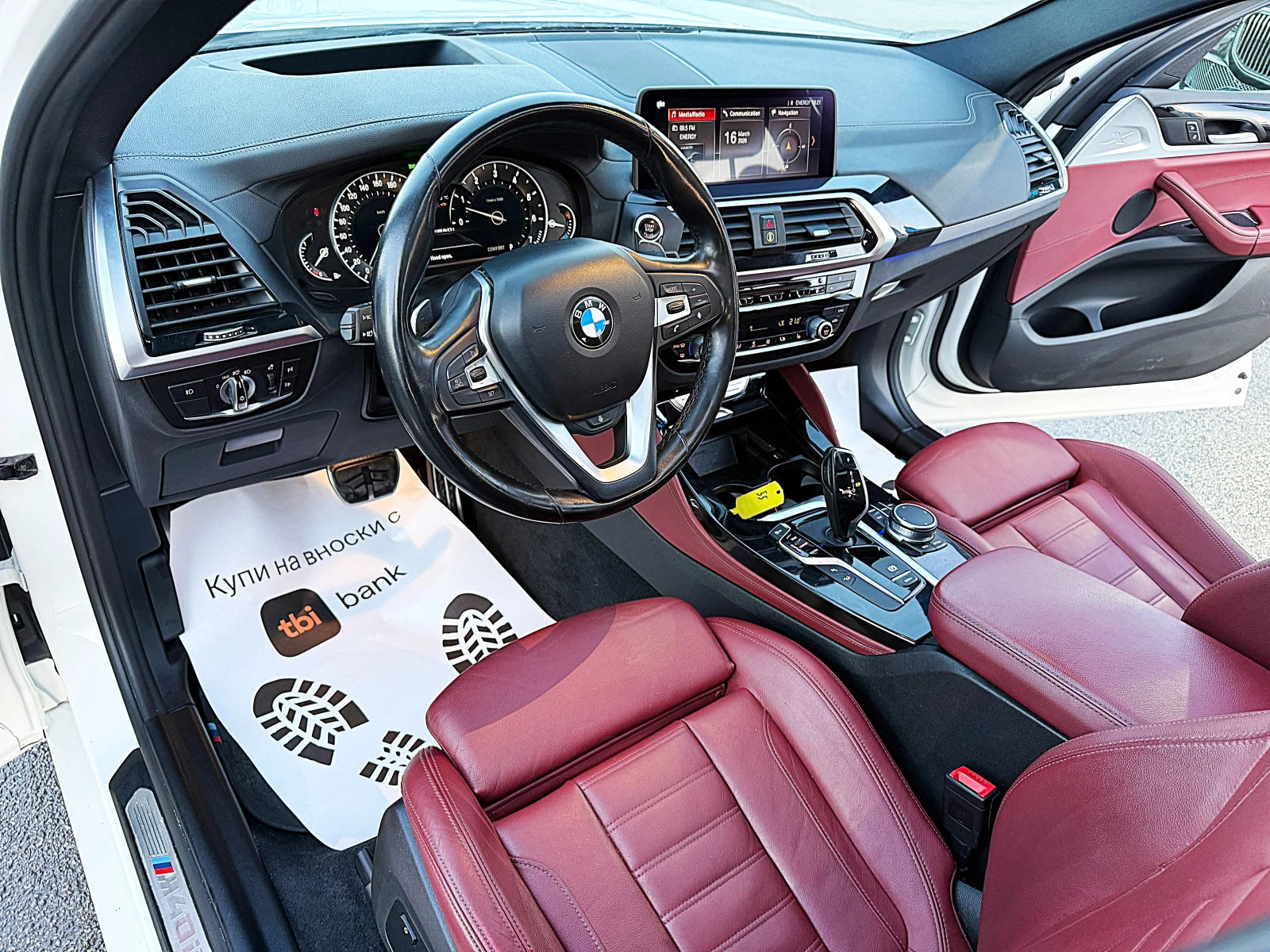 BMW X4 M40i-HEAD UP-PANORAMA-KAMERA-LED-4x4-ПОДГРЯВАНЕ!!!, снимка 9 - Автомобили и джипове - 53884036