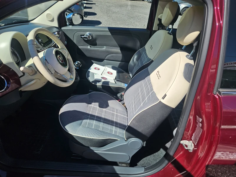 Fiat 500 1.2i  AC/E6, снимка 9 - Автомобили и джипове - 51781583
