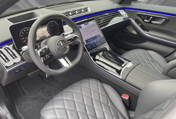 Mercedes-Benz S 450 d Long 4Matic = AMG Line = �������� | Mobile.bg � ����������� 7
