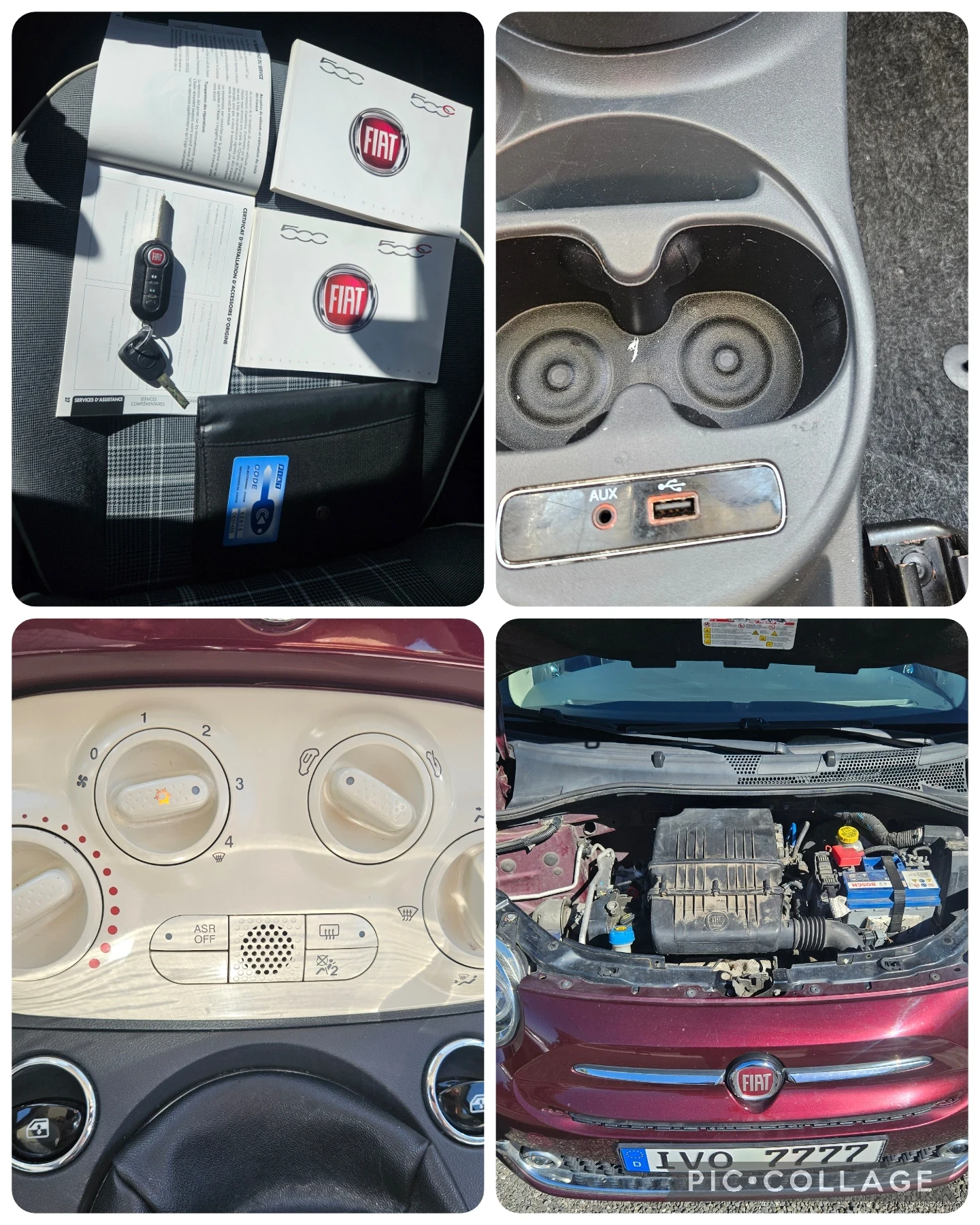 Fiat 500 1.2i  AC/E6 | Mobile.bg   16