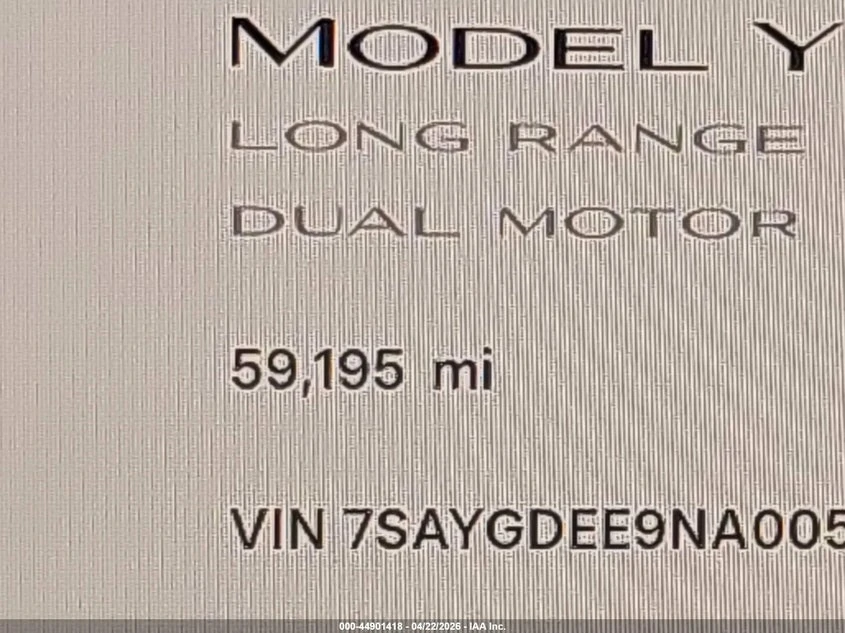 Tesla Model Y LONG RANGE DUAL MOTOR ALL-WHEEL DRIVE, снимка 8 - Автомобили и джипове - 54743886