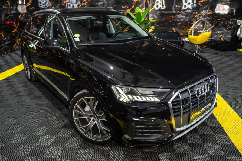 Audi Q7 50TDI QUATTRO MATRIX S LINE ПАНО ЛИЗИНГ 100%, снимка 5 - Автомобили и джипове - 53599136