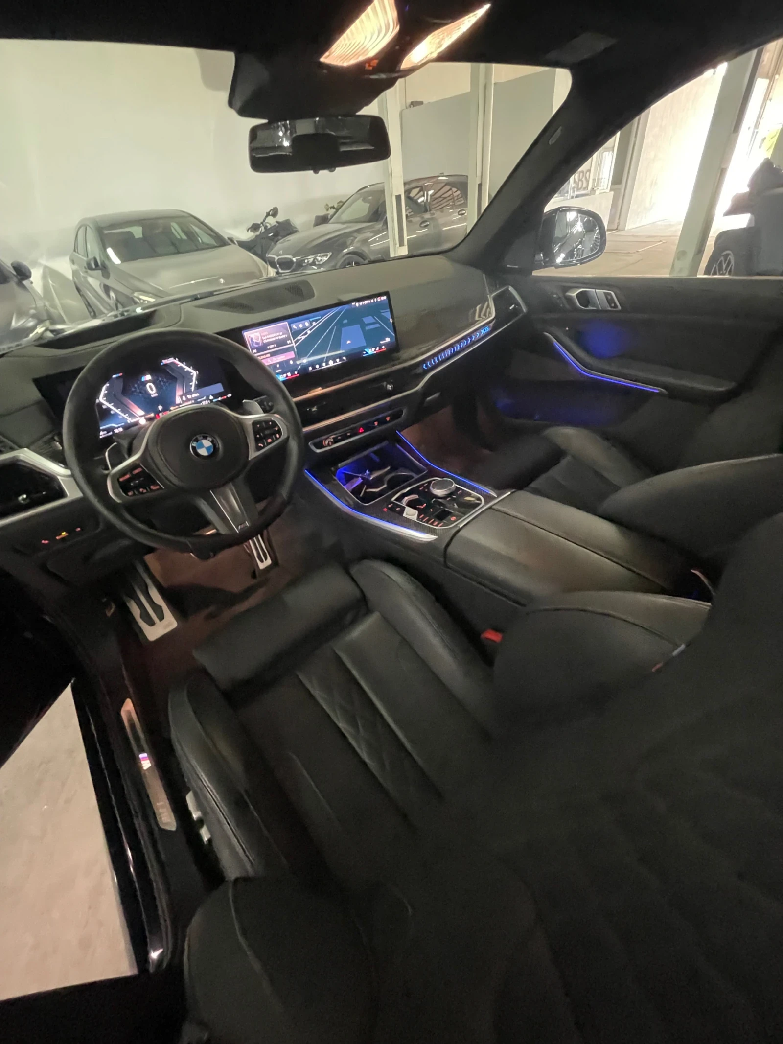 BMW X5 4.0D/Mpak/дист/harman/kardon/обдух/панор/head-up/3, снимка 15 - Автомобили и джипове - 55591628